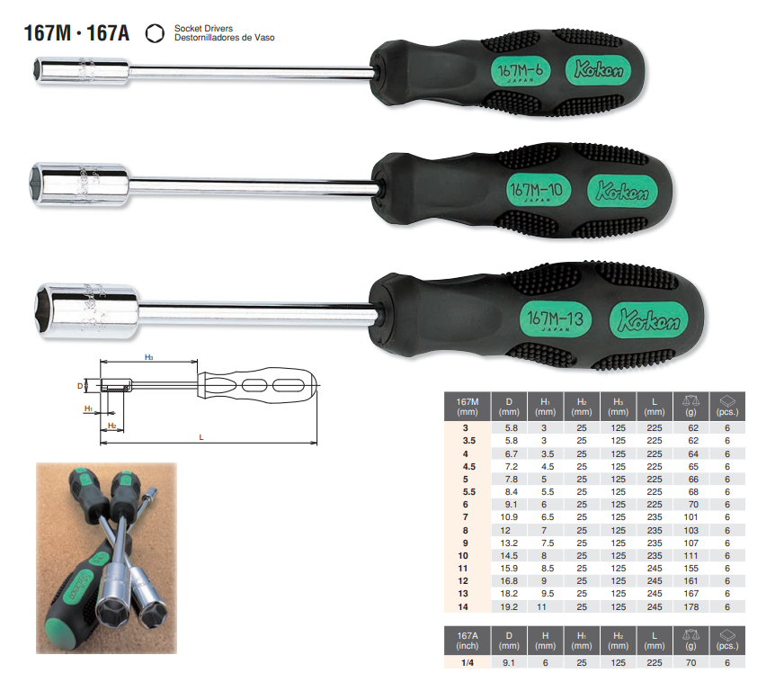 Socket Drivers_167M-9
