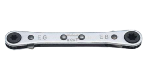 Reversible TORX Ratcheting Ring Wrench 102KT