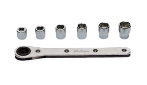Sockets with 10mm 6-point Drive End Set Ratcheting Ring Wrench 1203