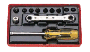 12 Pieces Bit Set Ratcheting Ring Wrench 2254M