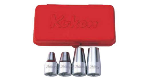 4 Pieces Stud Bolt Setters Set 4203M