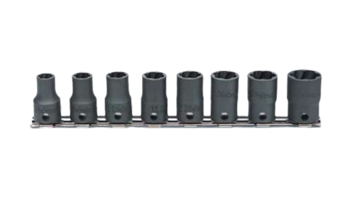 Socket Set on Rail RS3127/8