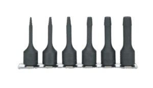 6 Pieces Socket Set on Rail RS3129/6-L60