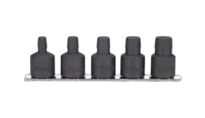 5 Pieces Socket Set on Rail RS4129/5-37