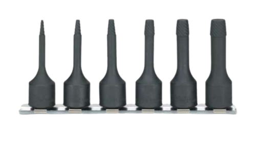 5 Pieces Socket Set on Rail RS4129/5-L75